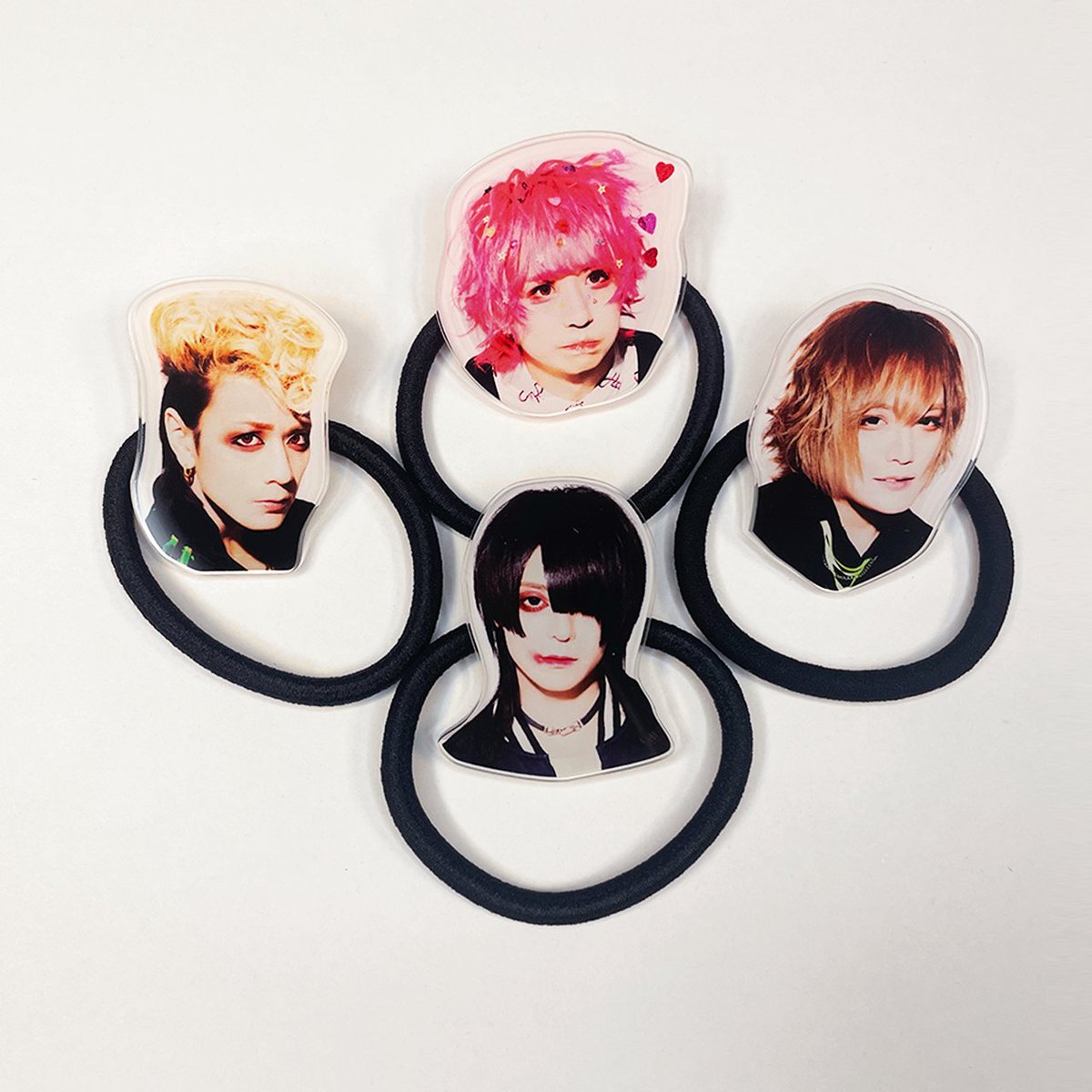 甘い暴力 咲チェキ アクスタ 生首ヘアゴムなどセット 生首ヘアゴム