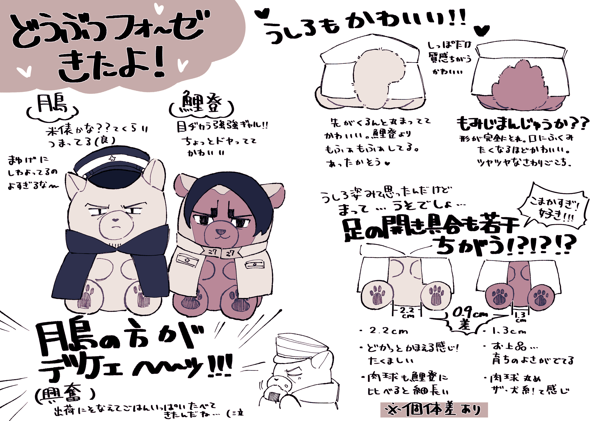 特大】どうぶつフォーゼ 特大マスコット 月島軍曹 ゴールデンカムイ