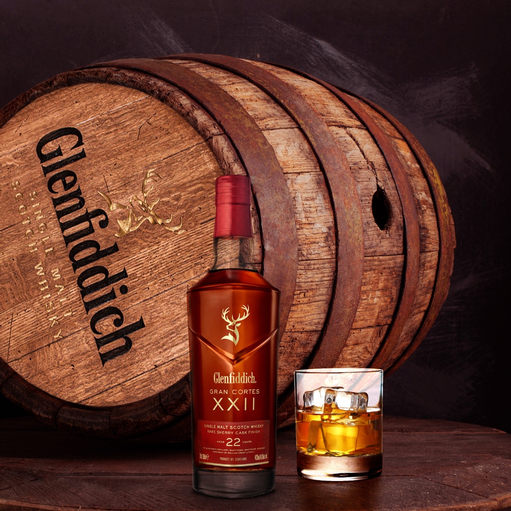 Glenfiddich Gran Cortez XXII 22年 箱付き Glenfiddich 22 Year Old