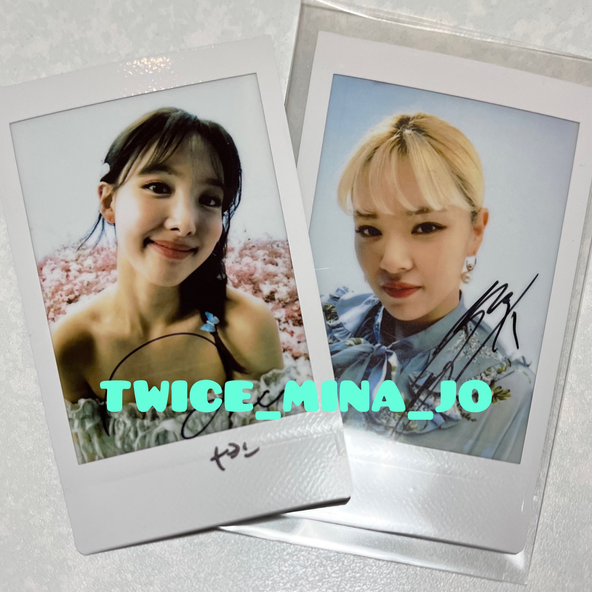 TWICE ENEMY タワレコ 直筆サイン入りチェキ ジョンヨン twice