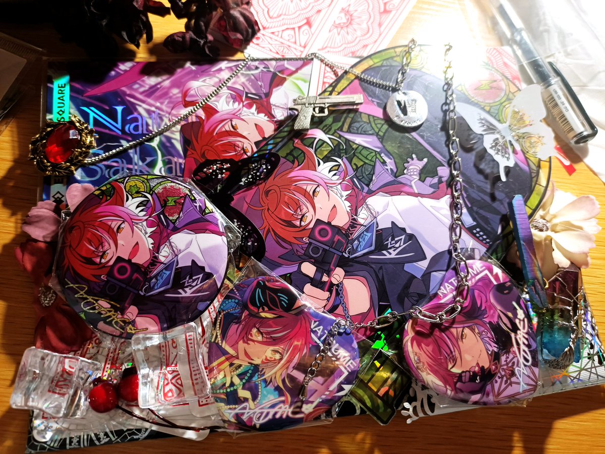 逆先 夏目 中国 痛バ バッグ 告白気球 あんスタ 白熊バッグ 白熊