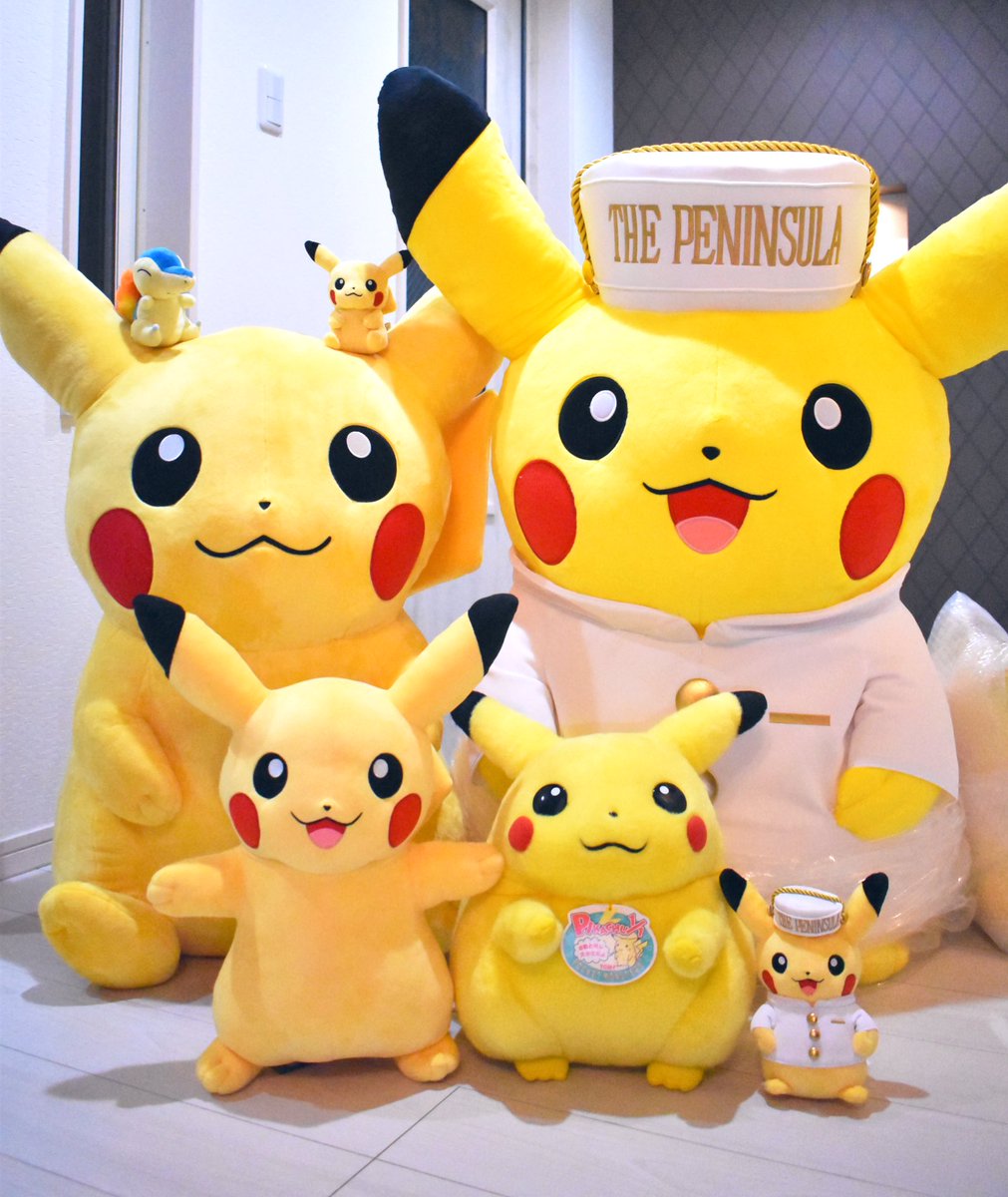 お取引完了】激レア ピカチュウ ぬいぐるみ THE PENINSULA