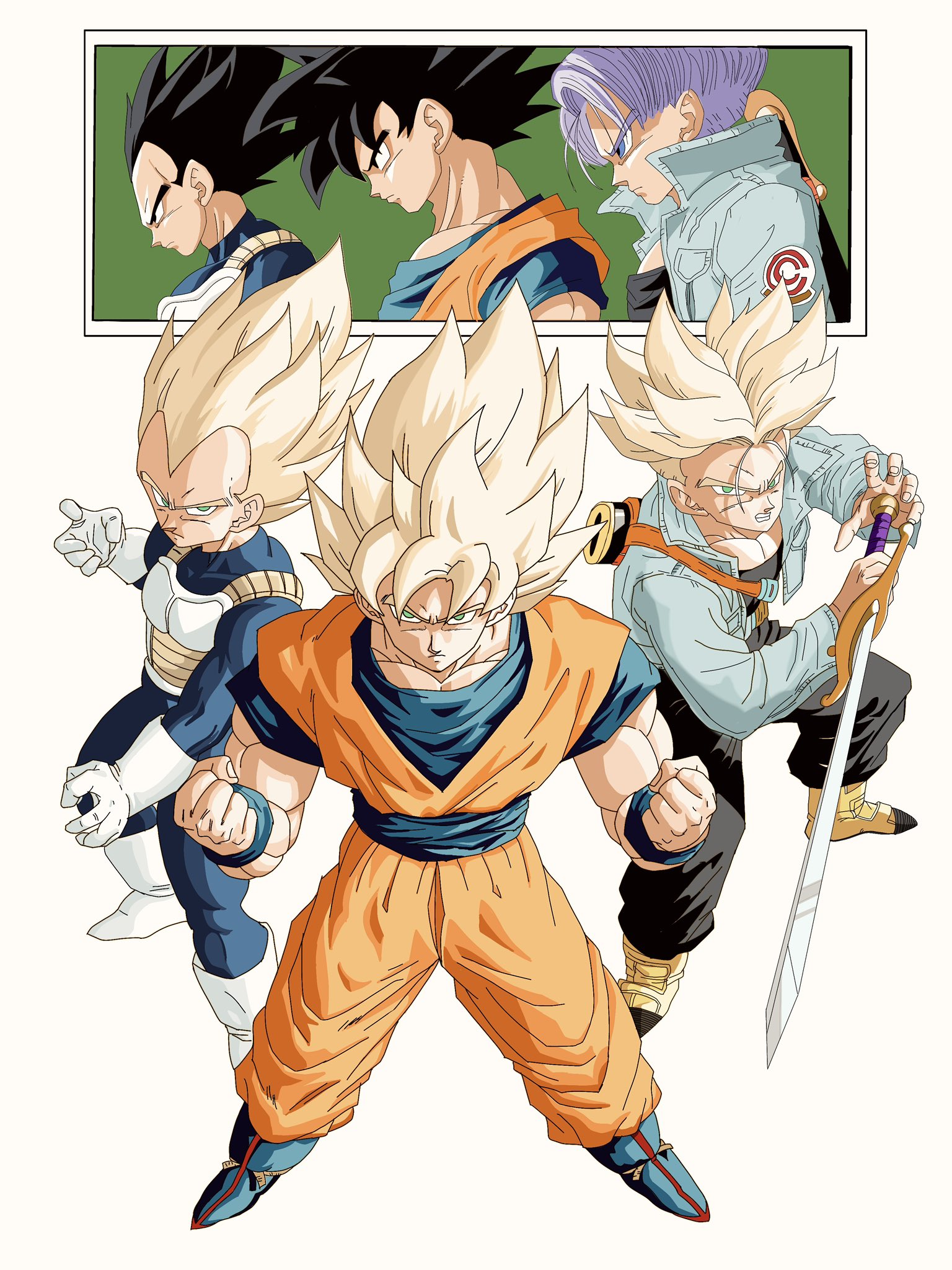 ドラゴンボール スーパーバトル 89 3大サイヤ人集合