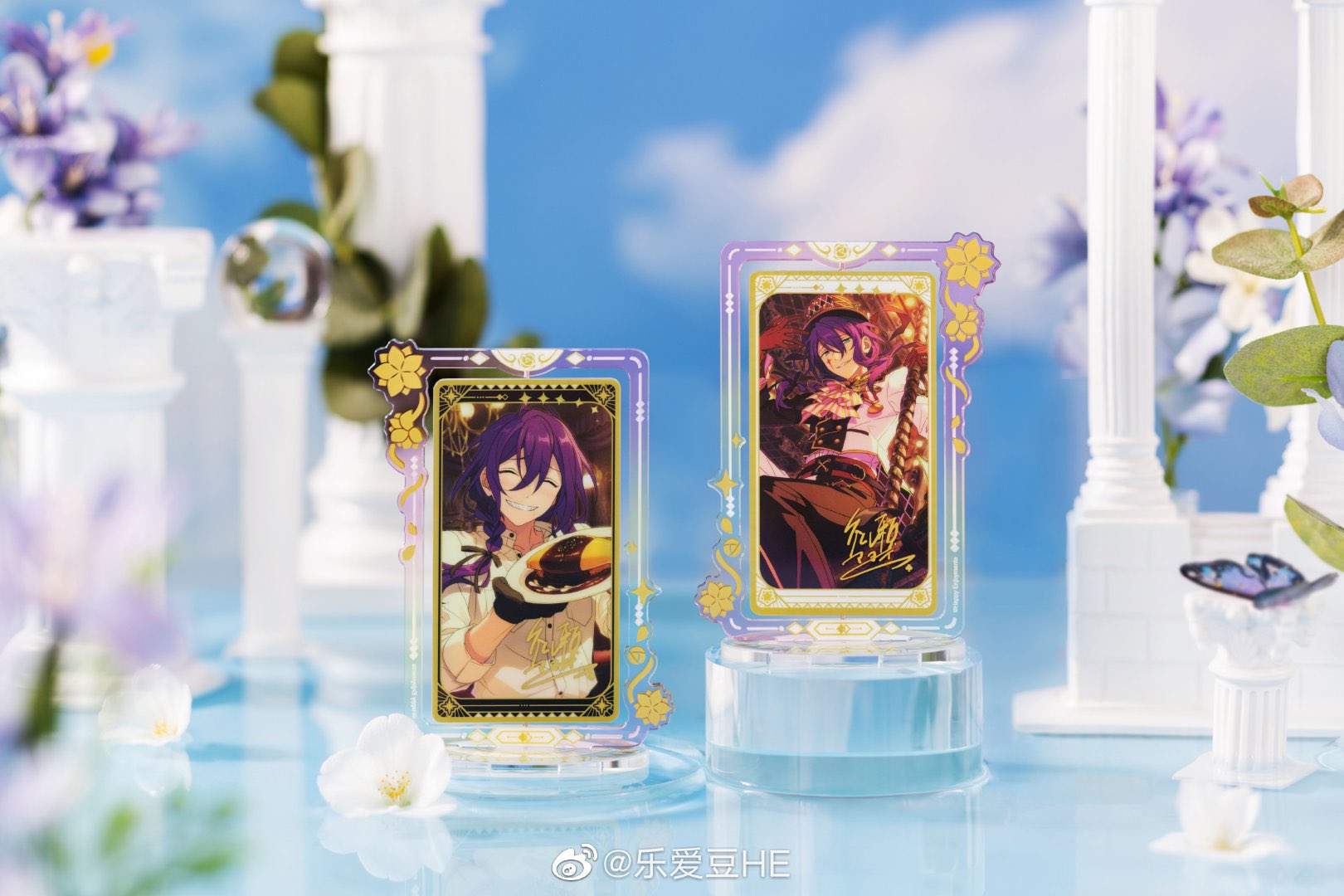 あんさんぶるスターズ あんスタ 中国 海外 花窓 アクリルスタンド