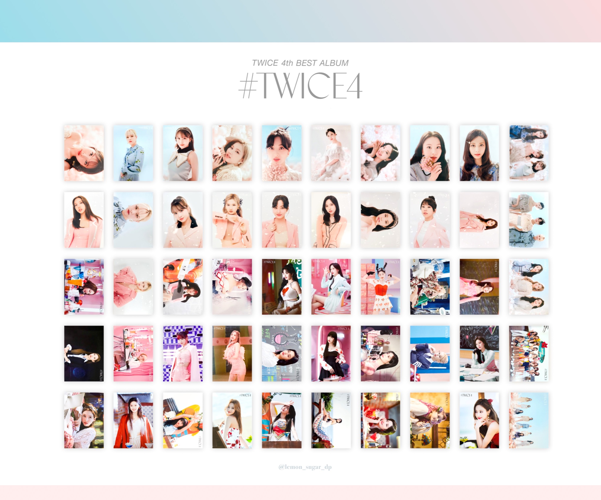 TWICE ランダムトレカ(レート高あり) まとめ売り