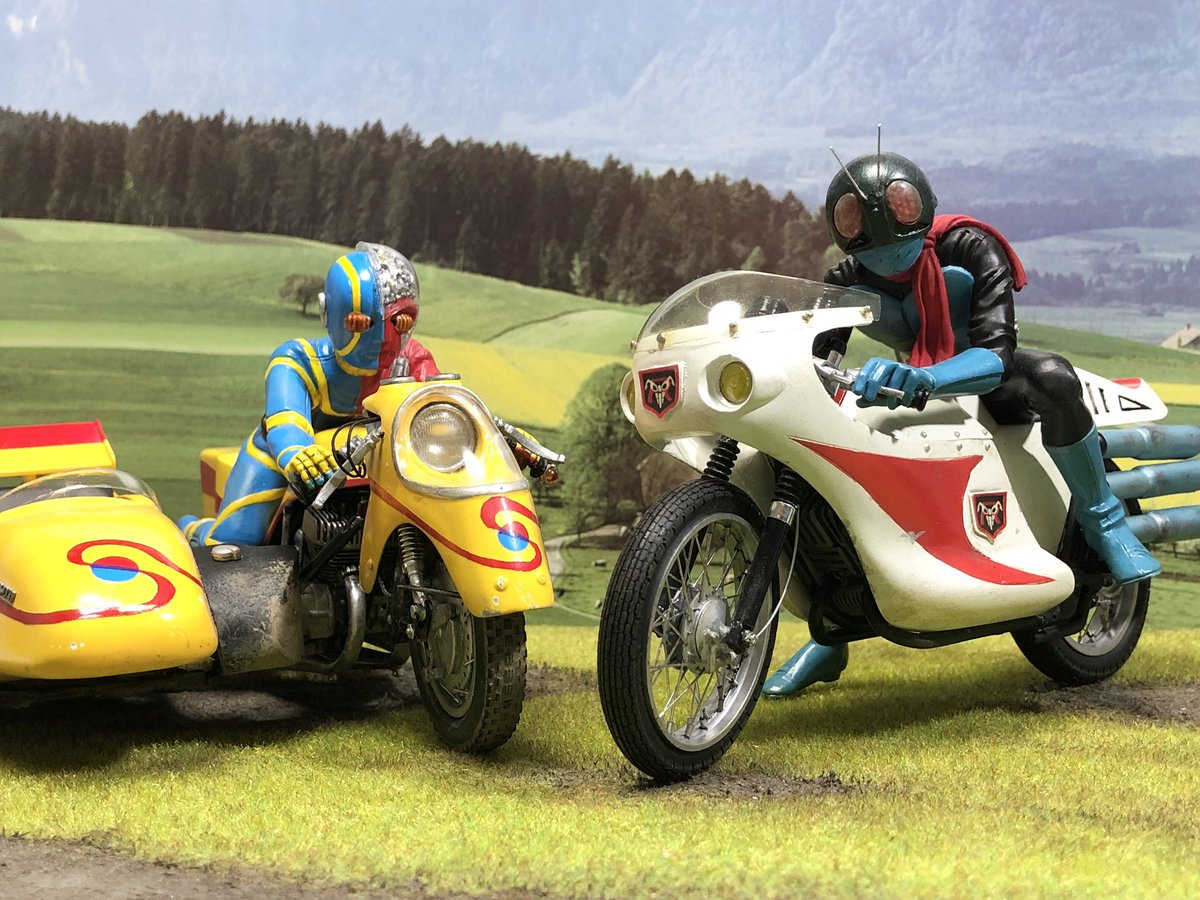 オークス1/12キカイダー サイドマシーン いよいよ完成！長かった