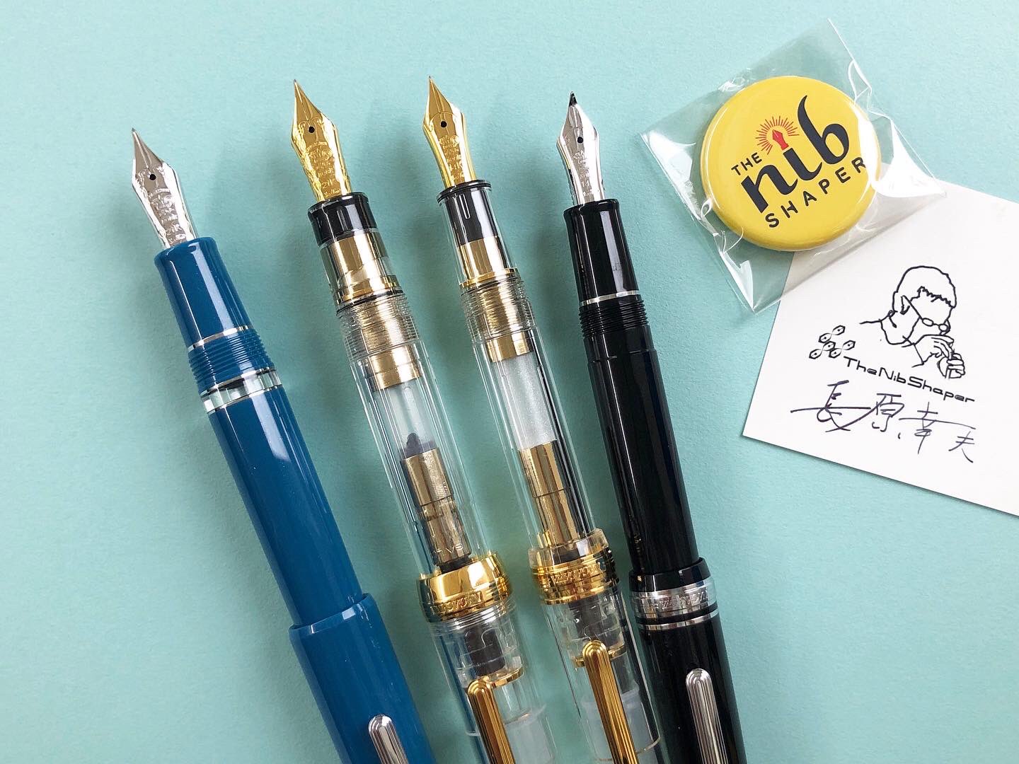 <小太刀仕様> プラチナ　センチュリー　中国限定　茶　長原幸夫氏制作　万年筆 小太刀仕様> プラチナ センチュリー 中国限定 茶 長原幸夫氏制作 万年筆