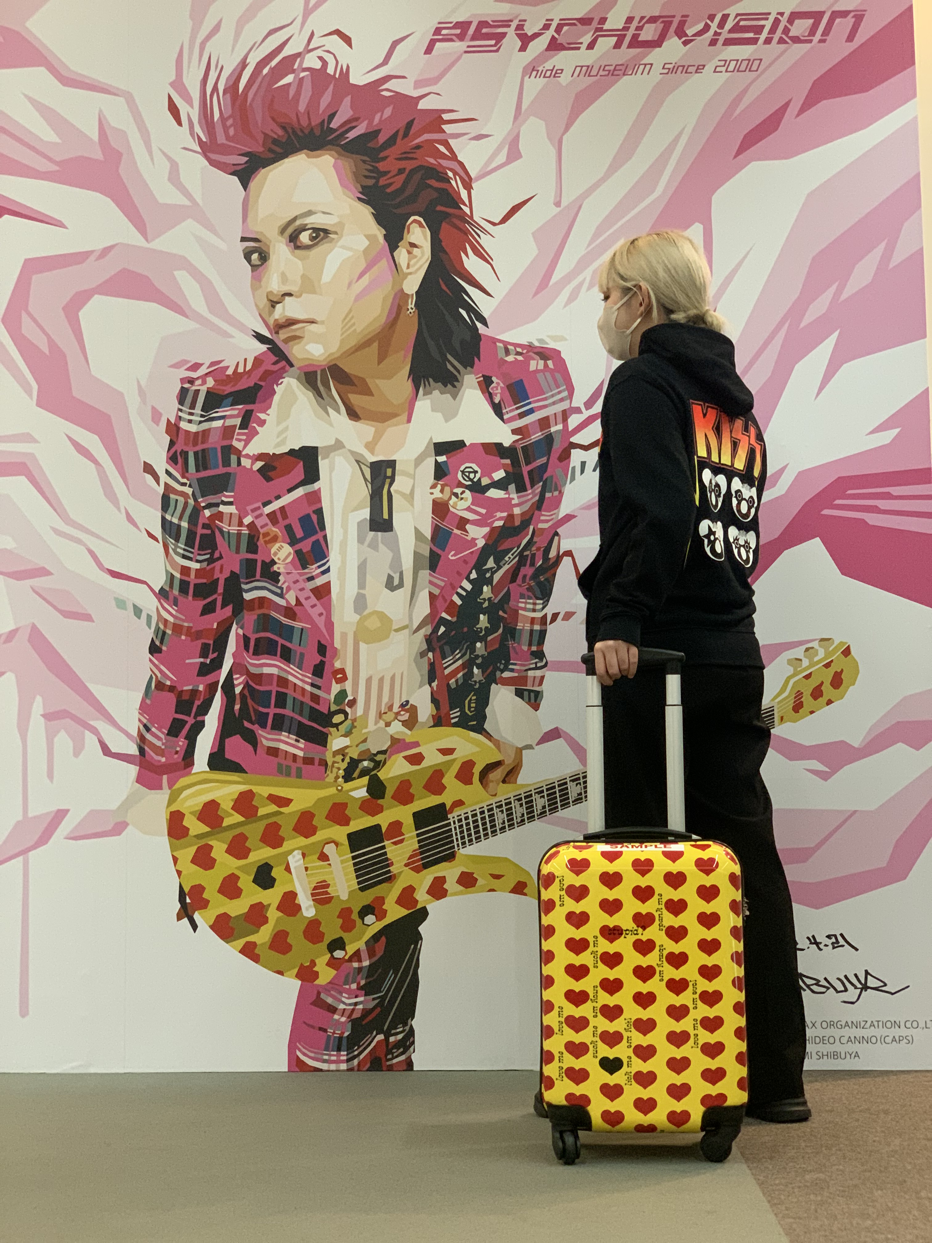 X JAPAN hide 写真展 フォトパネル