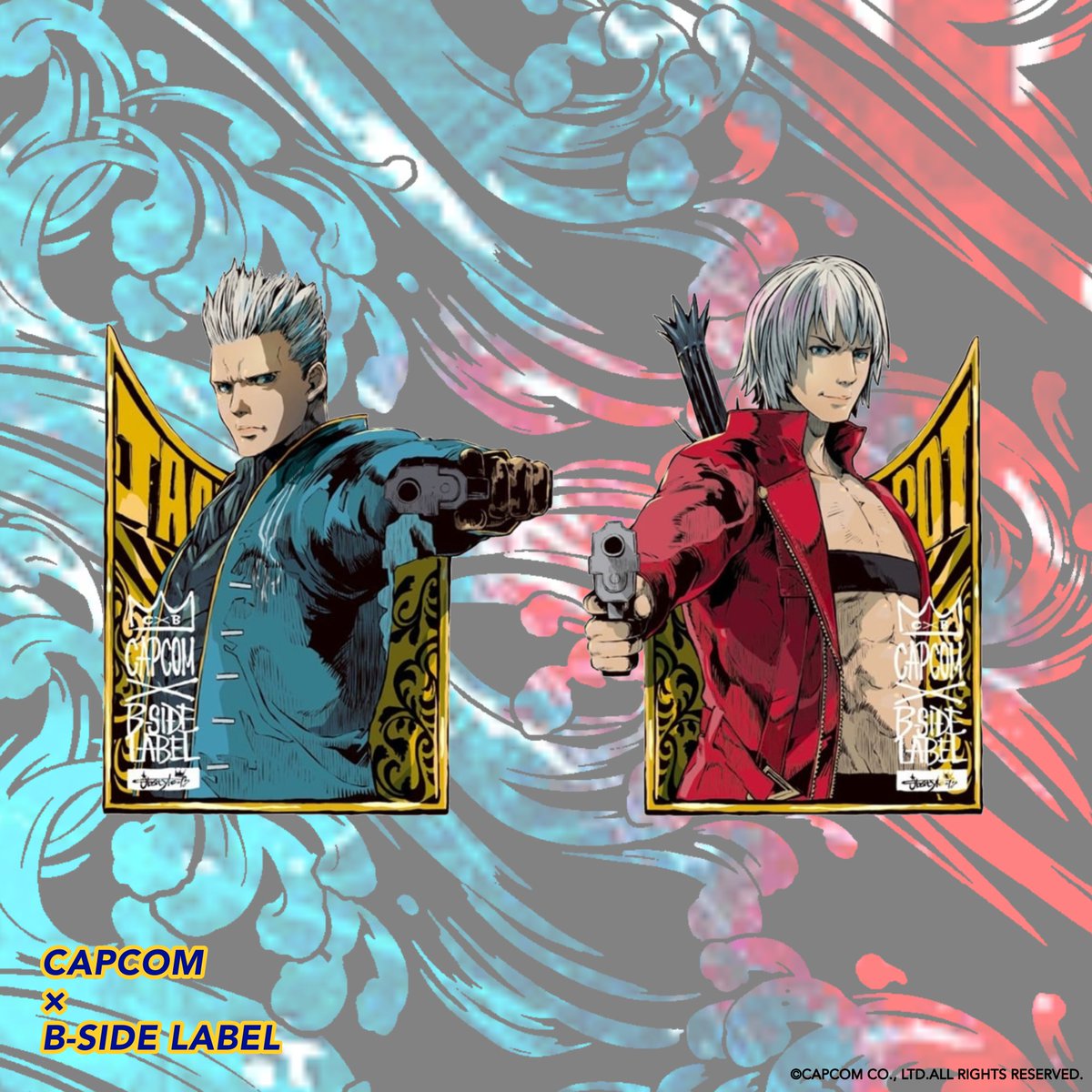 デビルメイクライ ダンテ ハロウィン カプコンバー ポストカード