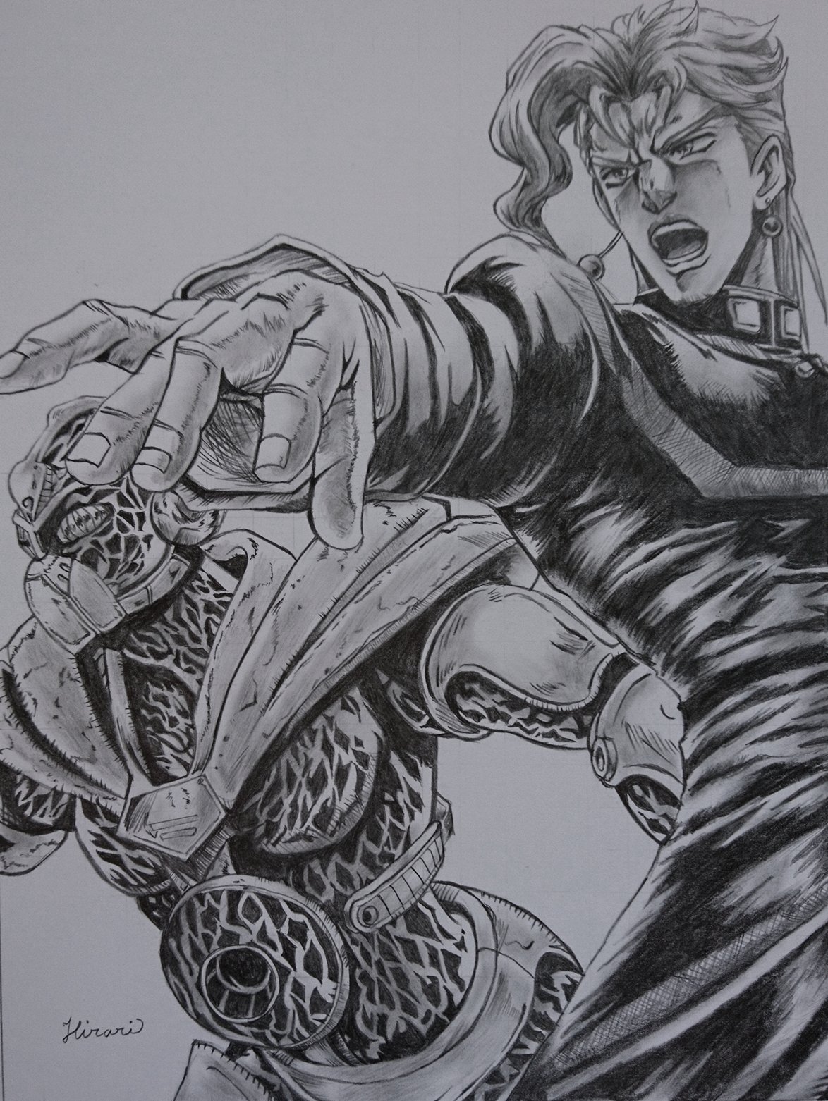 ジョジョの奇妙な冒険 リアルペイントシート 花京院典明 ハイエロ