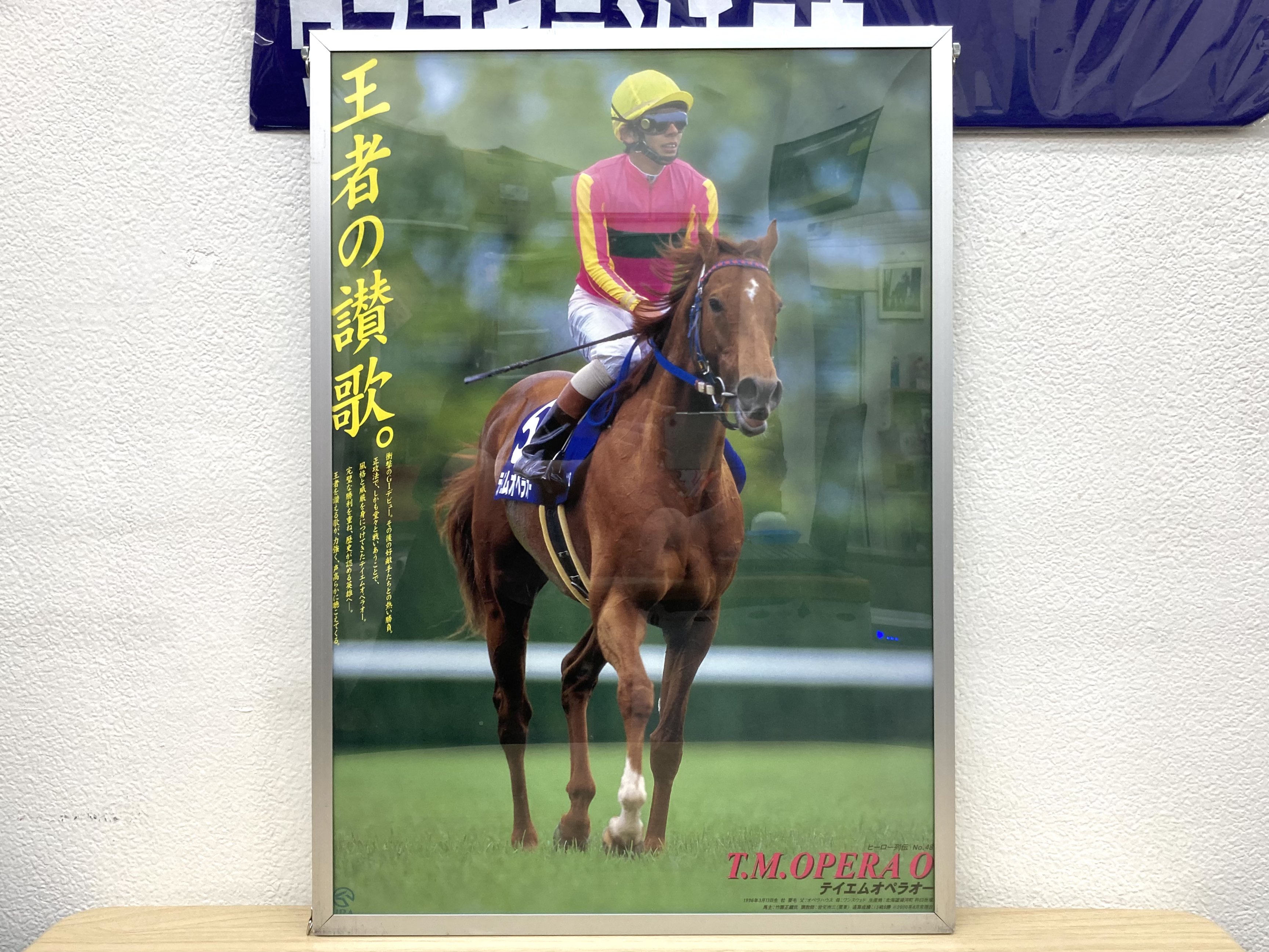 非売品】競馬 ヒーロー列伝 ポスター テイエムオペラオー 天皇賞春