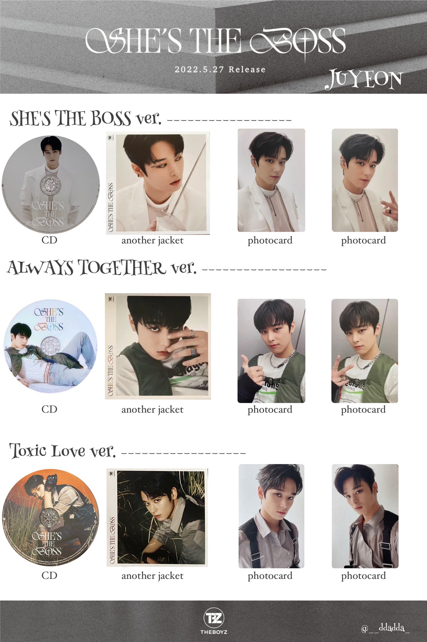 theboyz ドボイズヒョンジェsuperstar トレカ