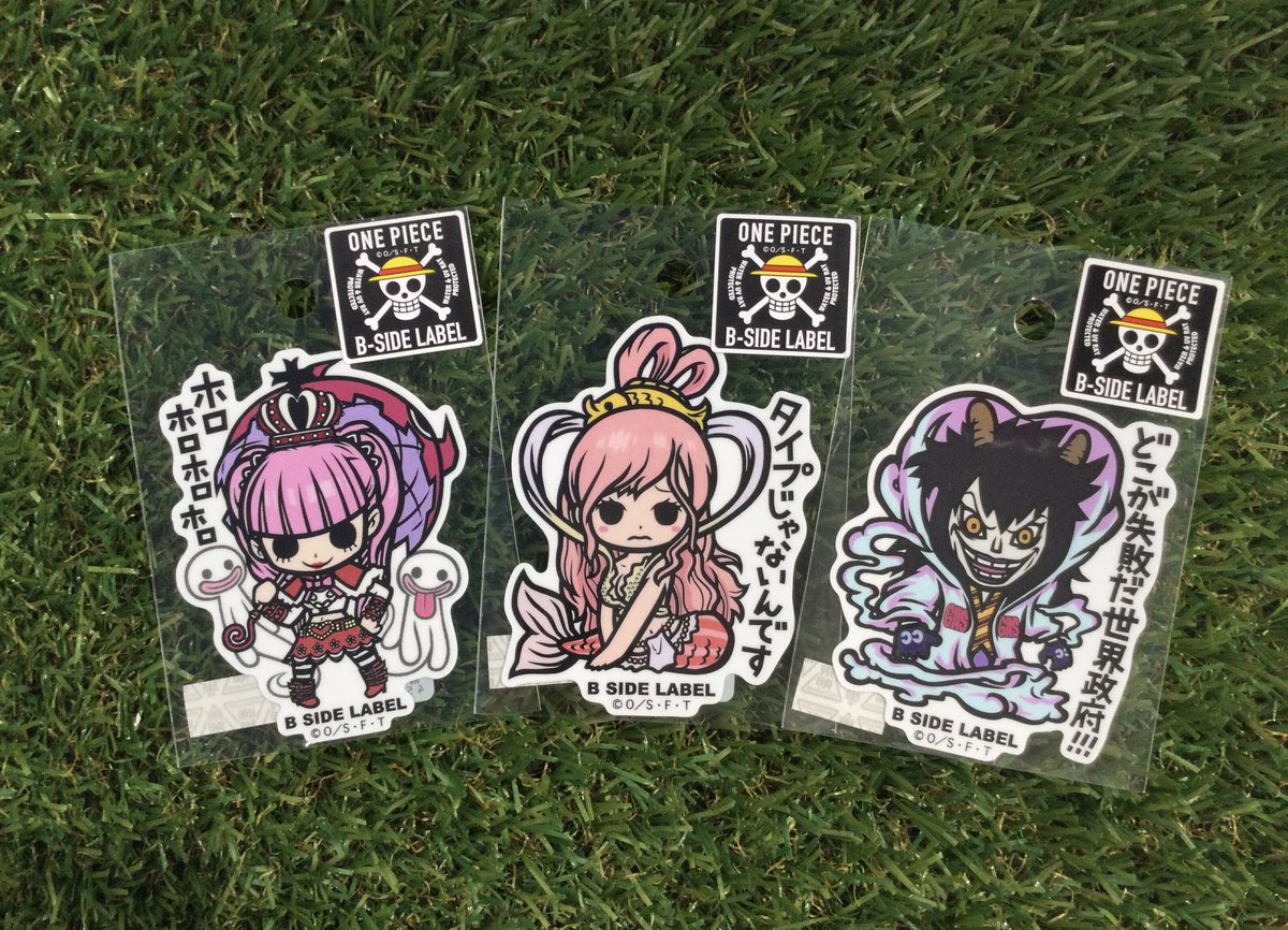 再入荷】 B-SIDE LABEL ワンピースコラボステッカー ペローナ/しらほし