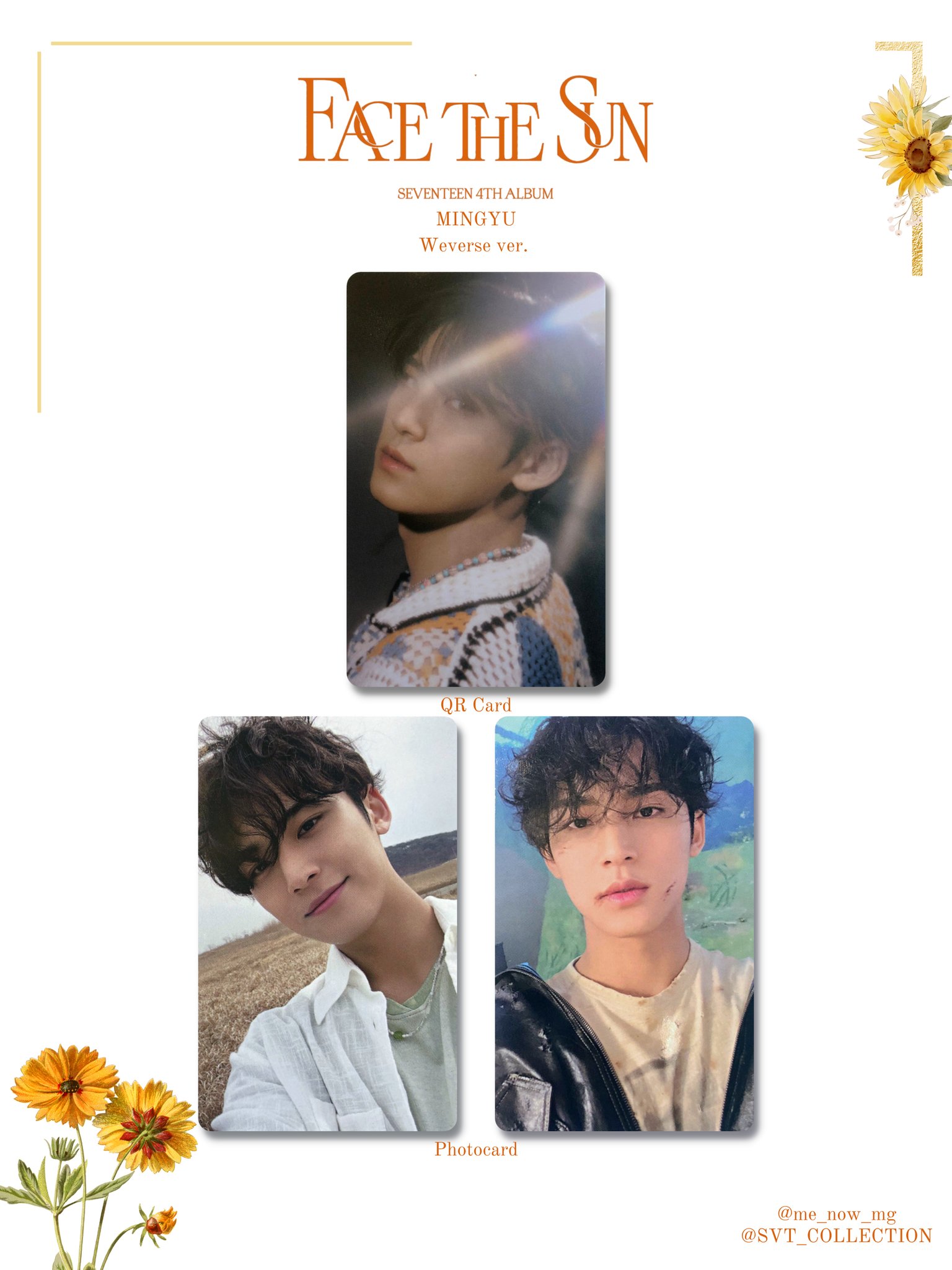 SEVENTEEN ミンギュ Face the Sun Weverse seventeen face the sun