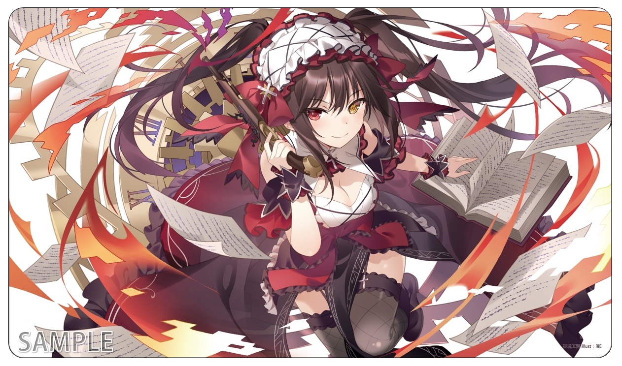 時崎狂三 スリーブ プレイマット デート・ア・ライブ 夢現工房 b 夢現