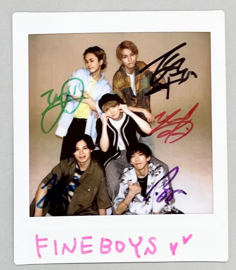 超特急 タクヤ サイン入り ポスター 超特急 タクヤ サイン入り