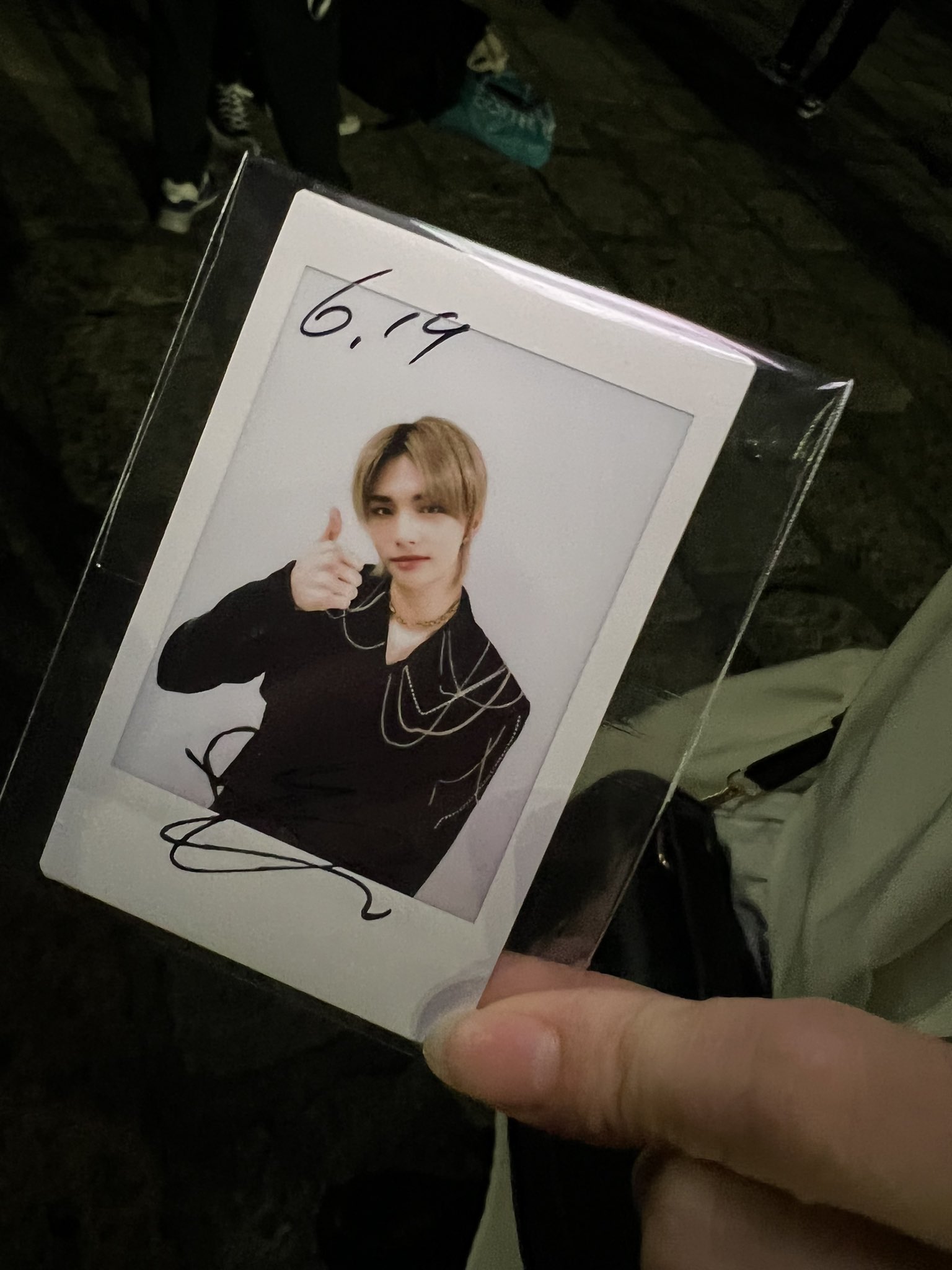 stray kids ハン サイン入り チェキ Stray Kids HAN ハンジソン 直筆