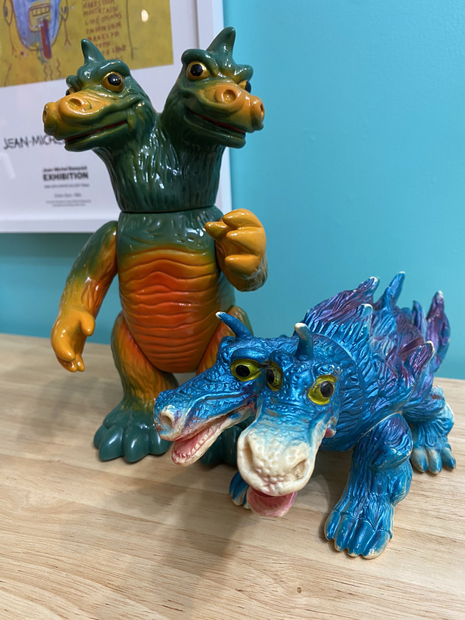 美品]バロン350 マルサンのソフビ怪獣シリーズ 火山怪獣 美品]バロン