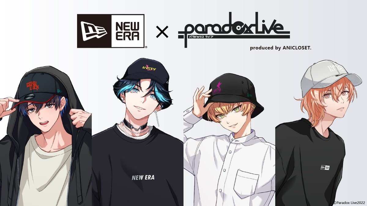 📢【Paradox Live × NEW ERA第二弾】予約受付開始！ HIPHOPメディア