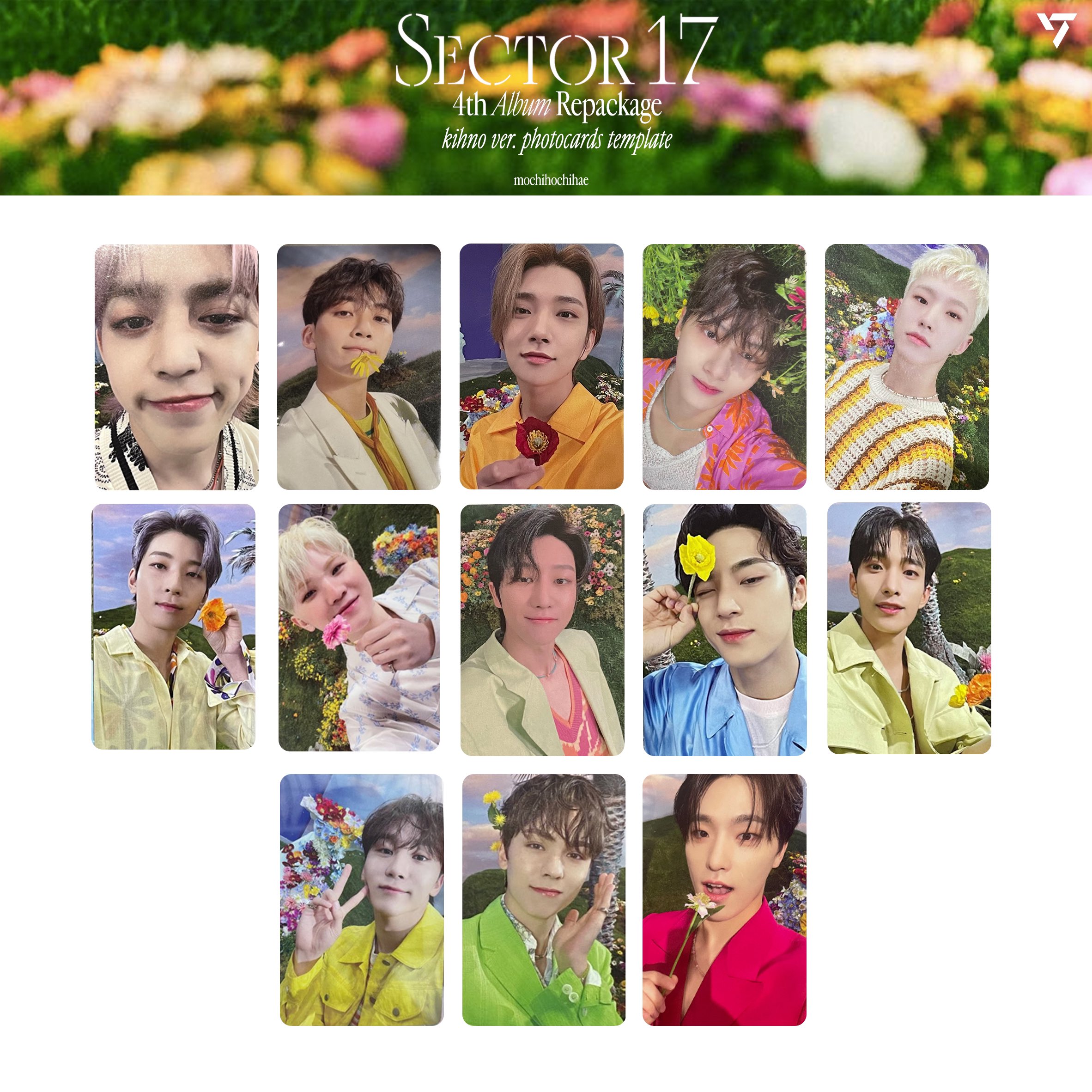 SEVENTEEN sector 17 compact トレカ コンプ セット SEVENTEEN 4th