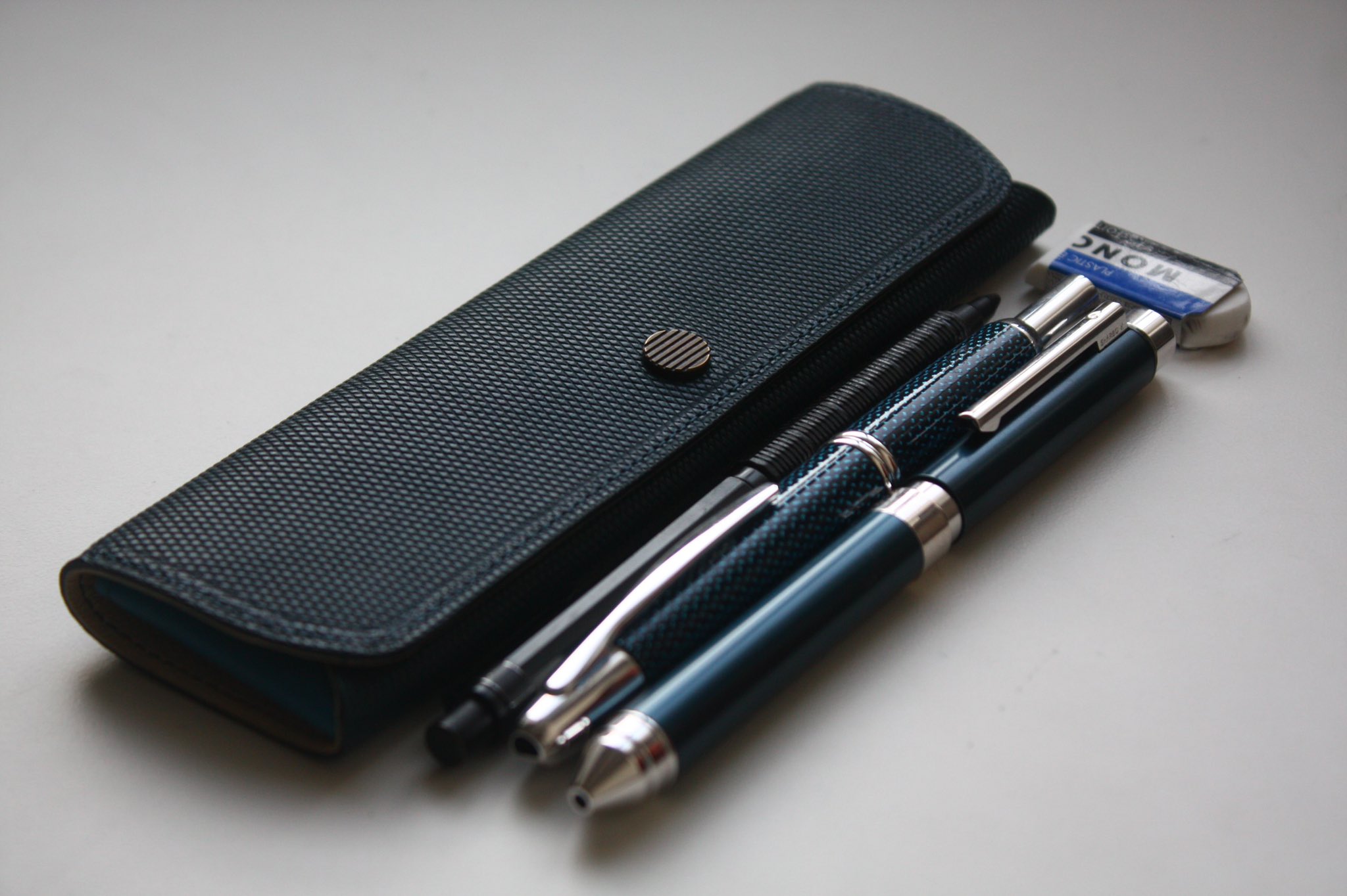 ポスタルコ スリーペンケース Black(ブラック) POSTALCO/ポスタルコ