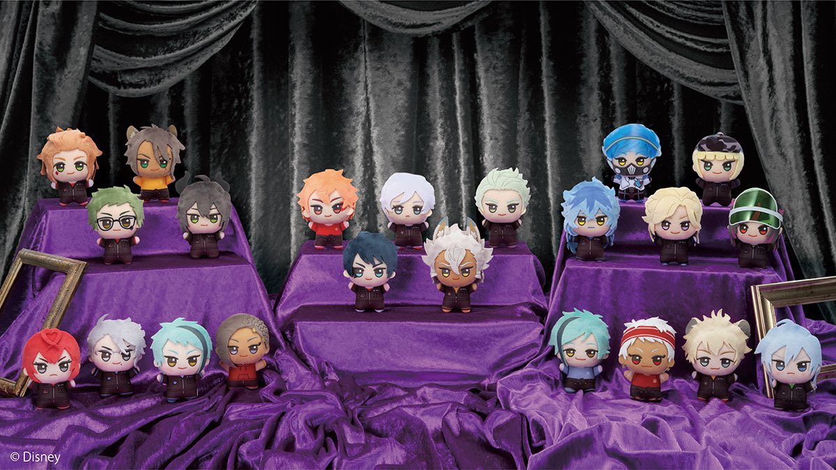 ディズニー ツイステッドワンダーランド』ちびぐるみ 寮生たちが体操服