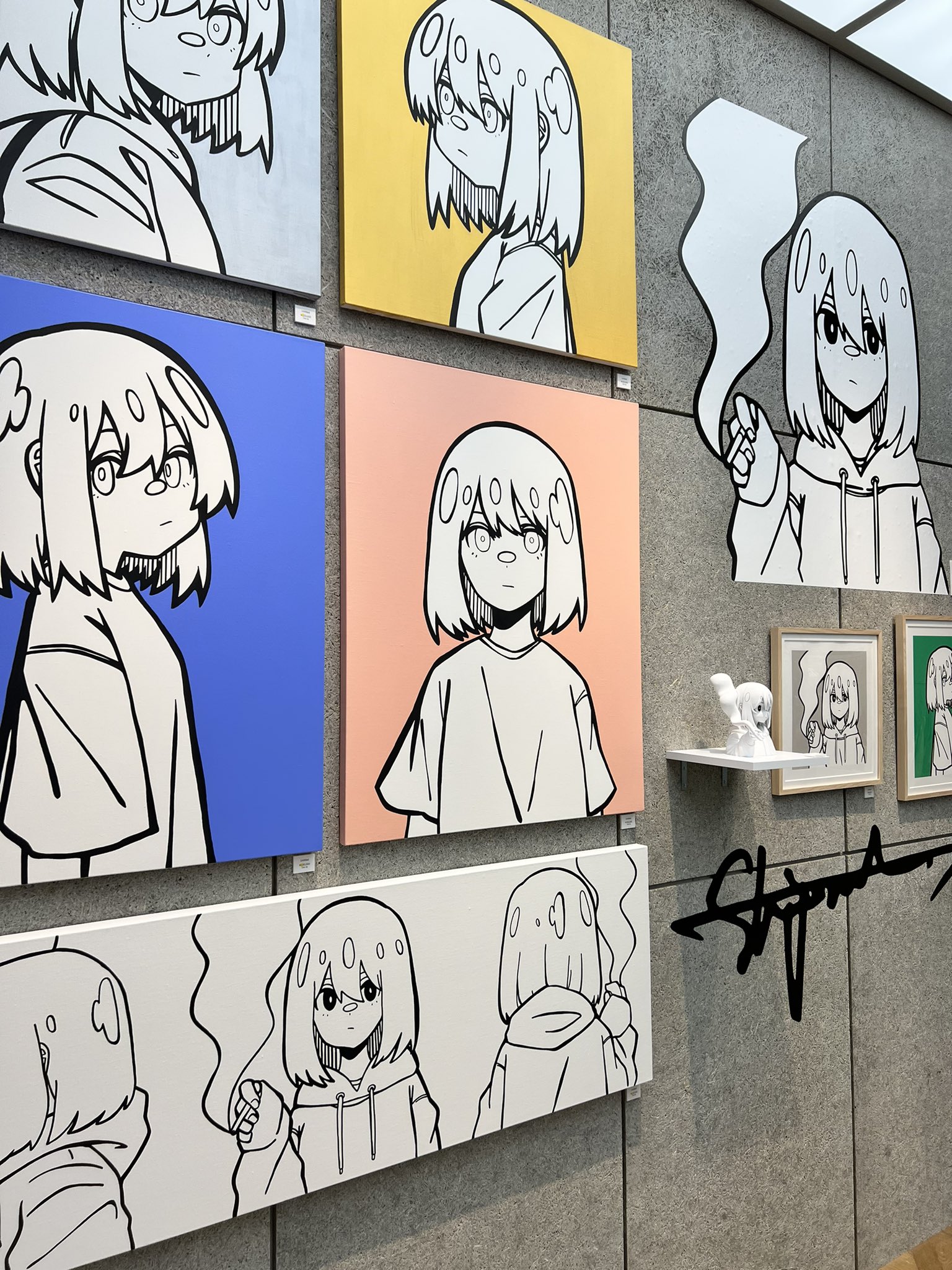 希少【原画】シゲマツ シゲマツ a.k.a NANTOKA kyne