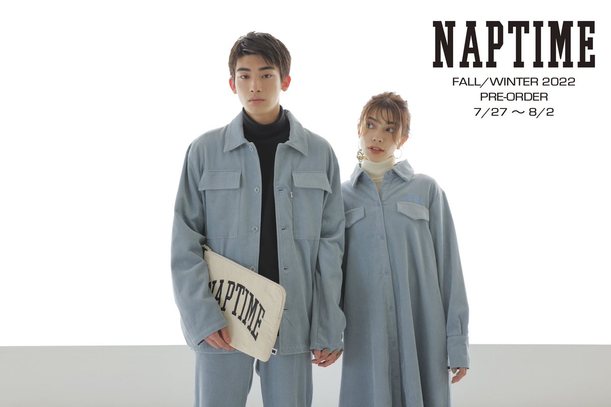 Nissy 西島隆弘プロデュースのファッションブランド【Naptime.】 