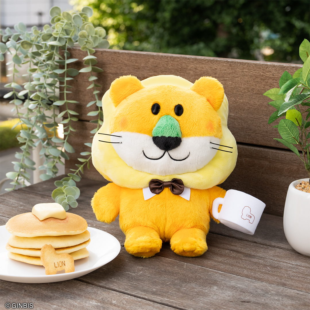 🦁C賞 ごゆっくりどうぞ♪らいおんくんぬいぐるみ☕／ らいおんくんが