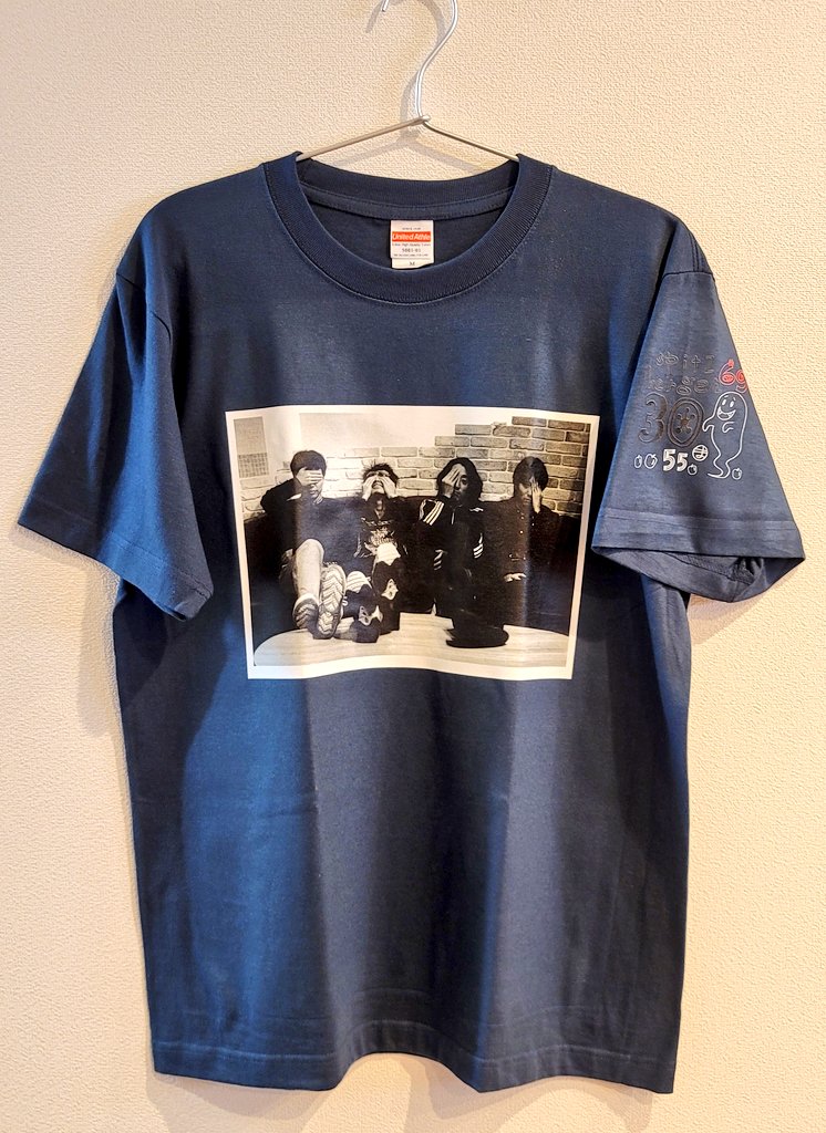 スピッツカスタマイズTシャツ未使用Spitzbergen 30th SPITZ ON-LINE