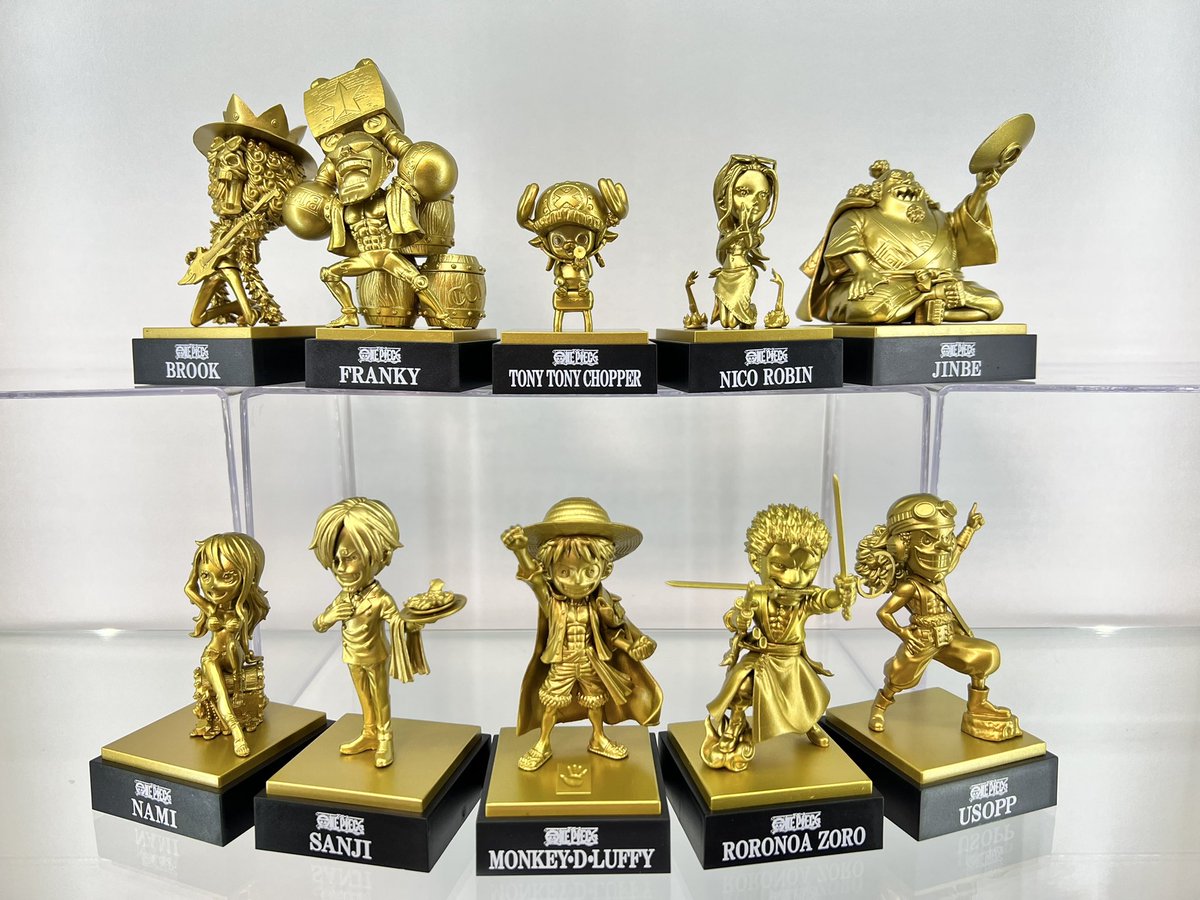 ワンピース ワーコレ 熊本復興 銅像 麦わらの一味（10体） ワンピース