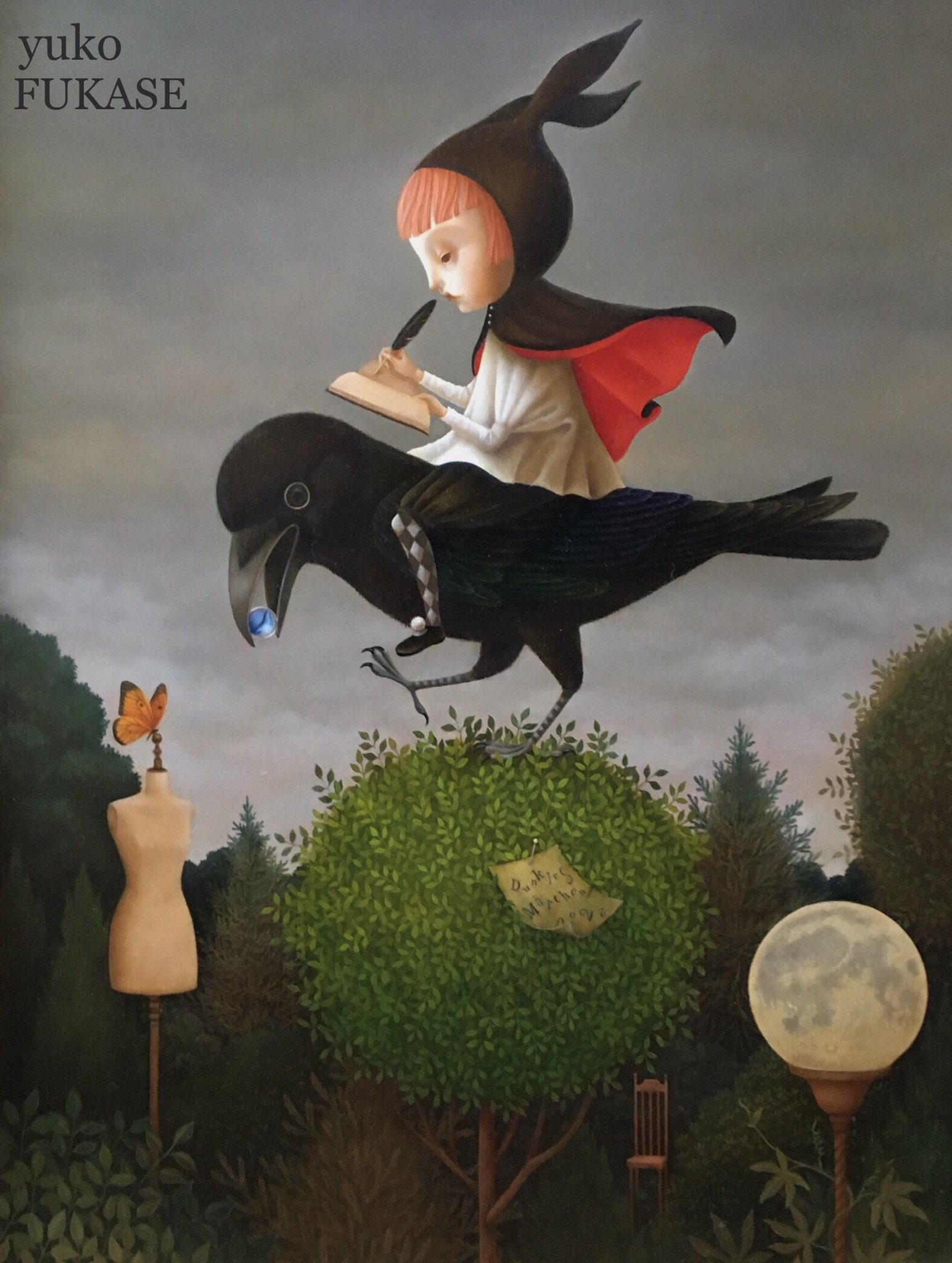 深瀬優子様 絵画作品「のばら」 深瀬優子様絵画作品「のばら」