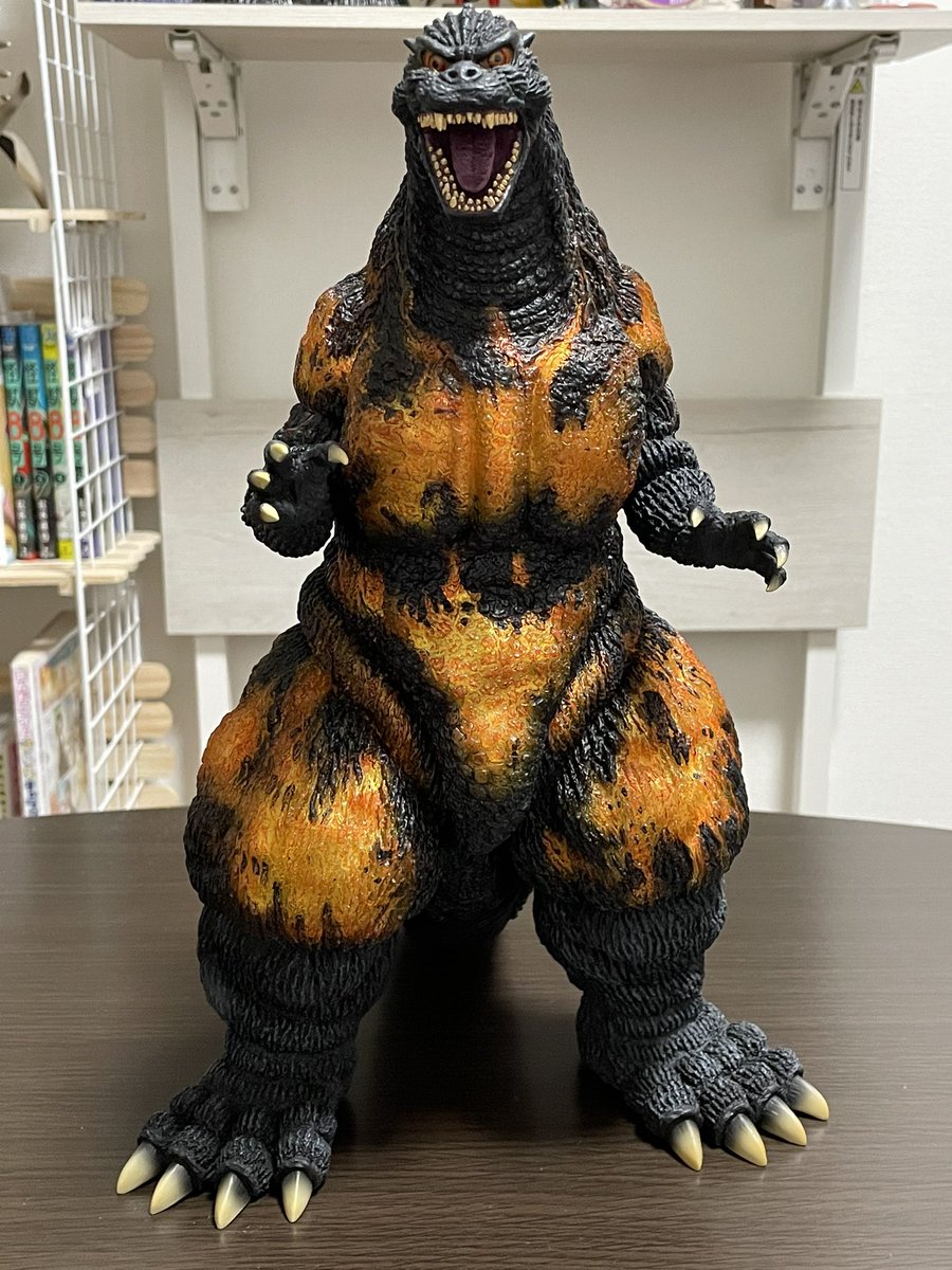 東宝30cmシリーズ少年リックXplus ゴジラ1995バーニングクリアVer