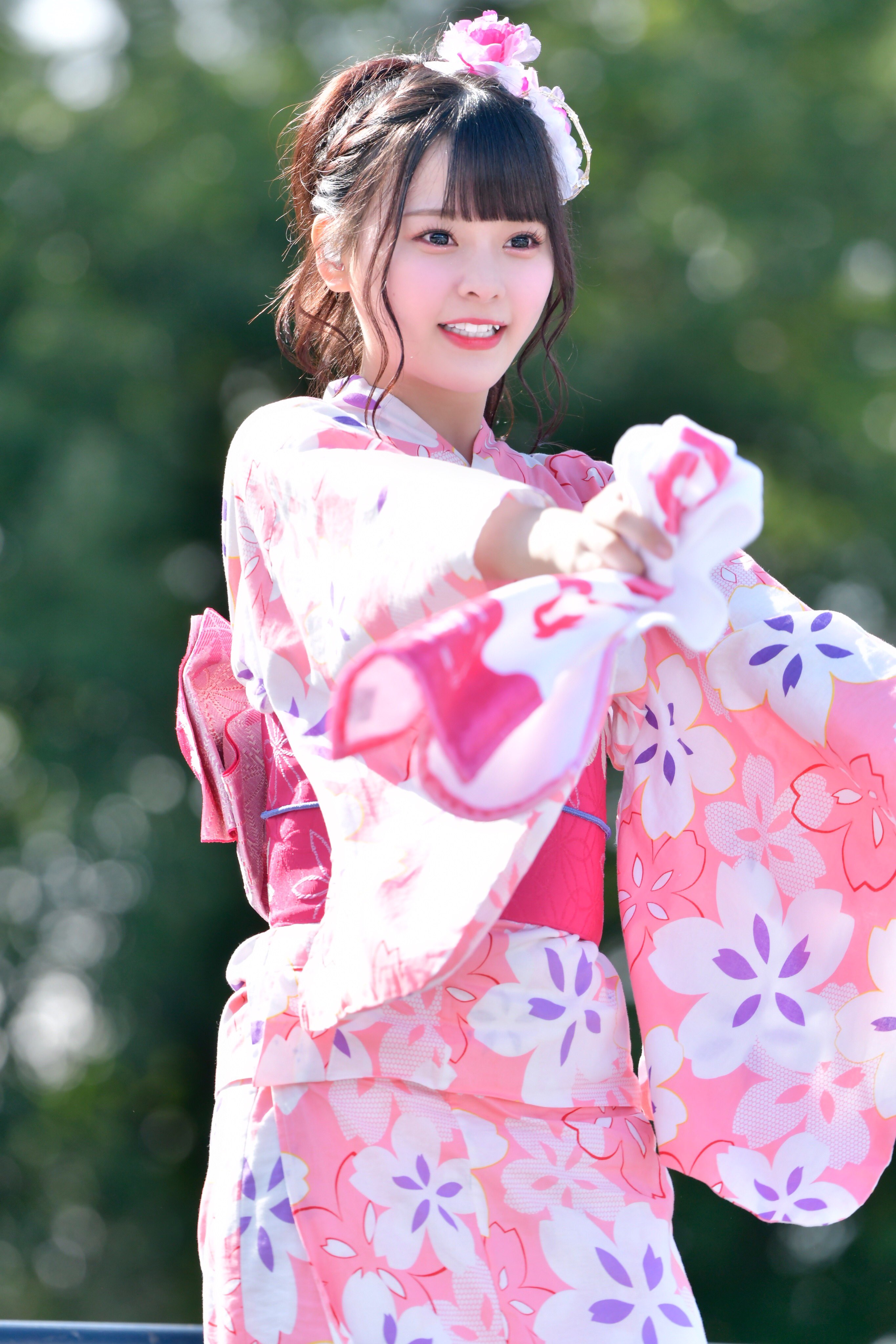 24girls 浴衣 お渡し会 コンプ 齊藤なぎさイコラブ貴重