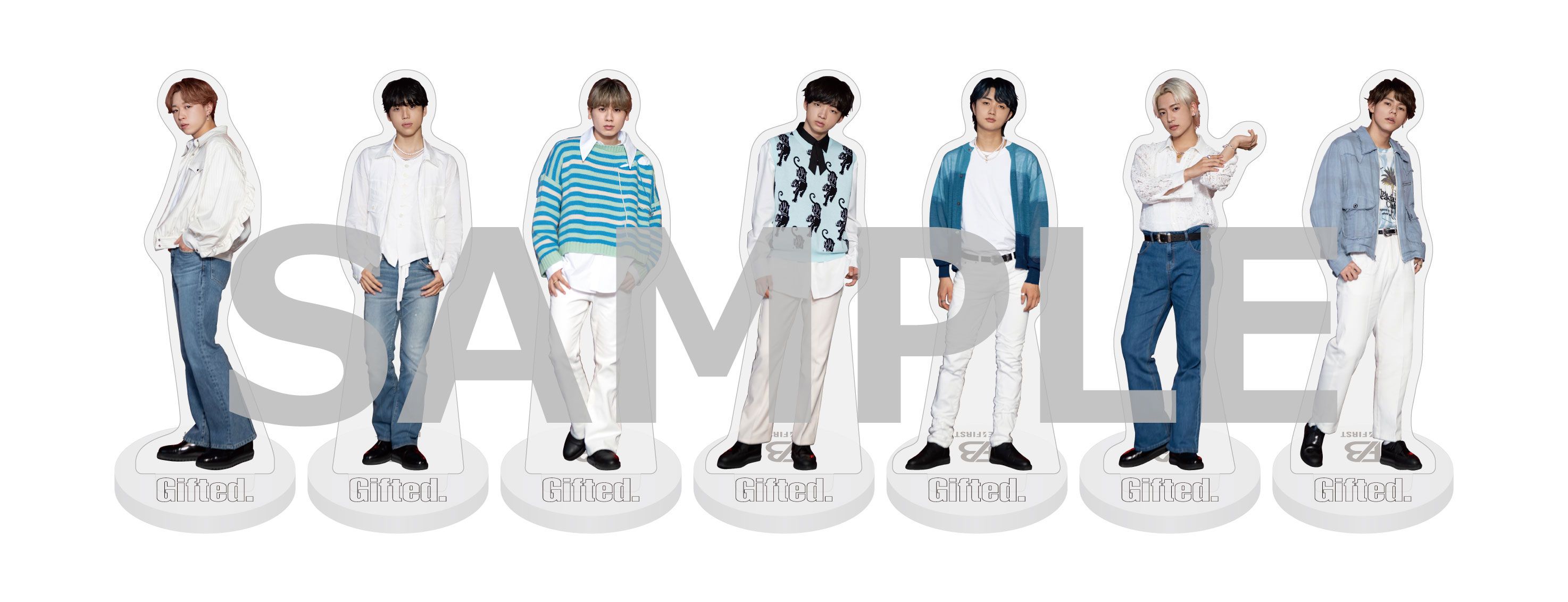 BE:FIRST Gifted. アクスタ BE:FIRST Gifted. アクリルスタンド BE