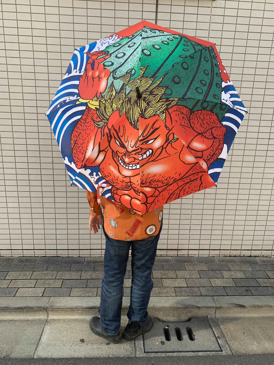 刃牙展 花山薫 傘 侠客立ち 紫 🔥11/16(火)19時追加