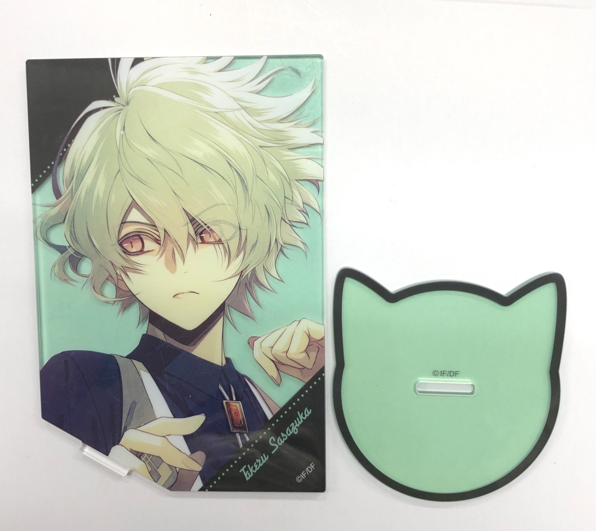 オトメイト 冬の市 2020 バースデー スクエア缶バッジ 笹塚尊