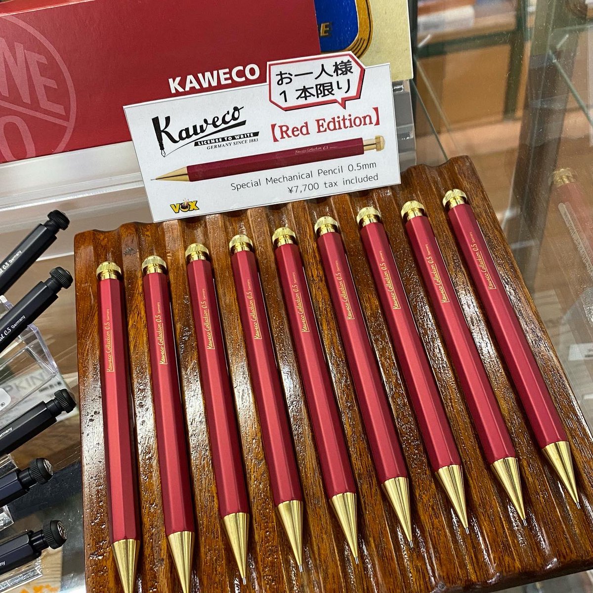 Kaweco 0.5mm カヴェコペンシルスペシャル 限定 レッド Kaweco