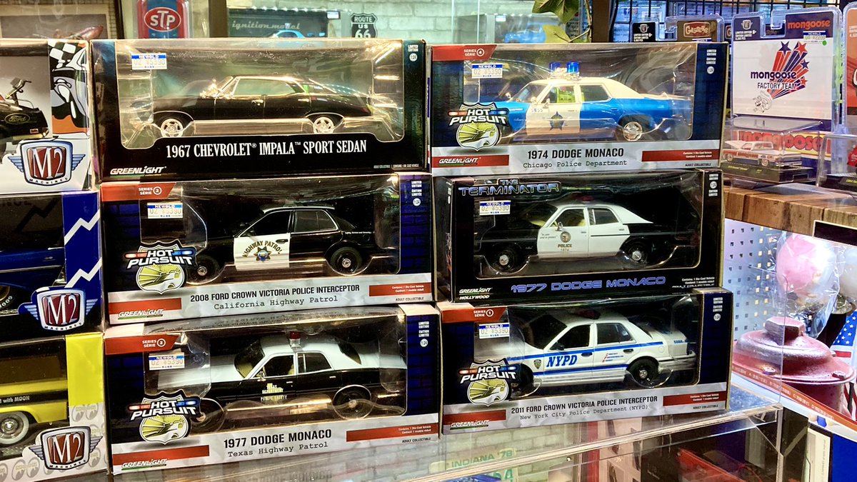 GREENLIGHT 1/64 グリーンライト アメリカン ポリスカー 7種