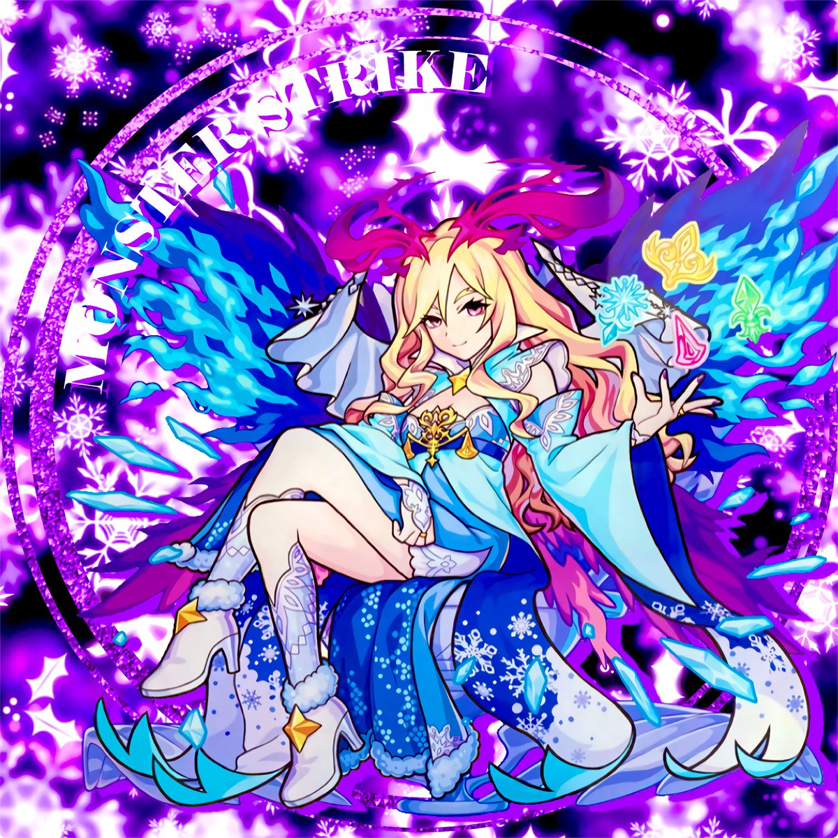 モンスターストライク 高精細複製イラスト ルシファー DD ちはや