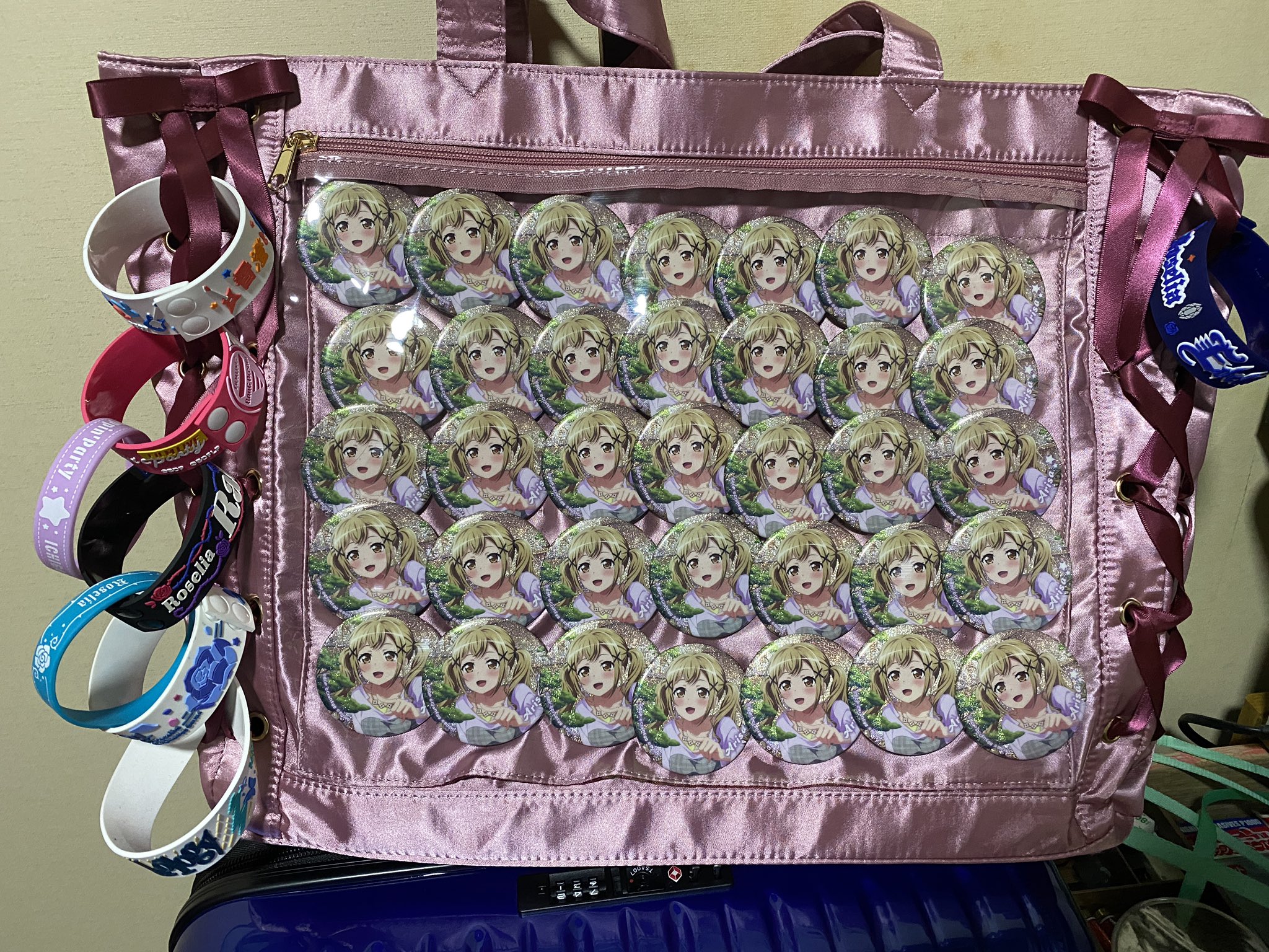 バンドリ Roselia 湊 友希那 缶バッジ 痛バ