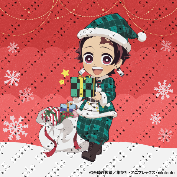 鬼滅の刃」コラボレーションカフェ クリスマスイベント 描き下ろし