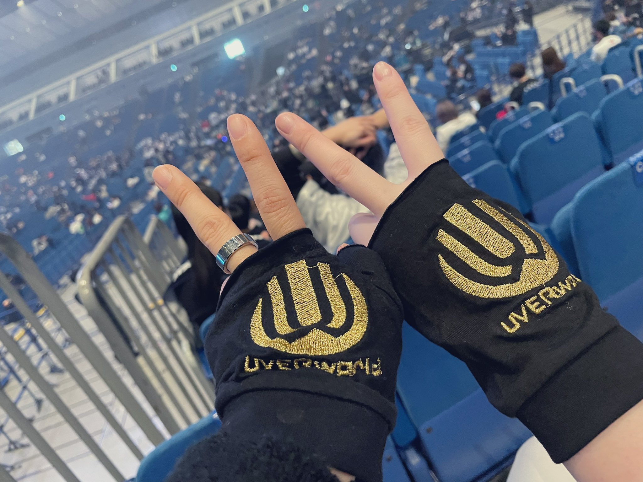 UVERworld 初代グローブゴールド刺繍復刻ver UVERworld 初代グローブ