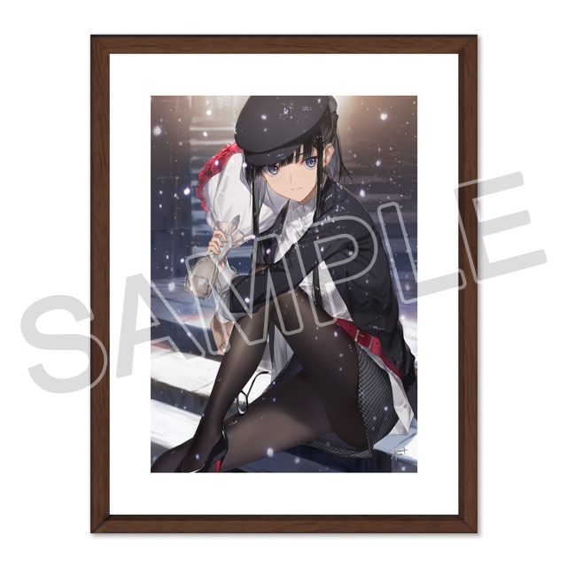 white album2 なかむらたけし箔押しサイン入り複製原画 冬馬かずさ