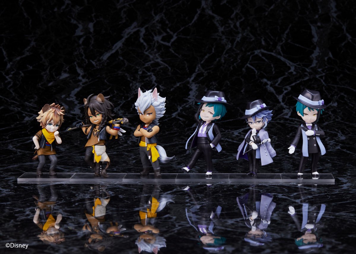 ツイステ デフォルメフィギュア シリーズ1 ハーツラビュル寮 6体セット