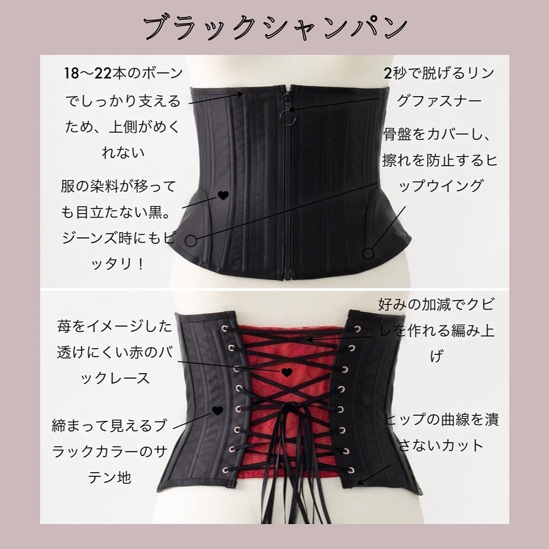 RT @CorsetEnchanted: Enchanted Corsetを代表するコルセットの