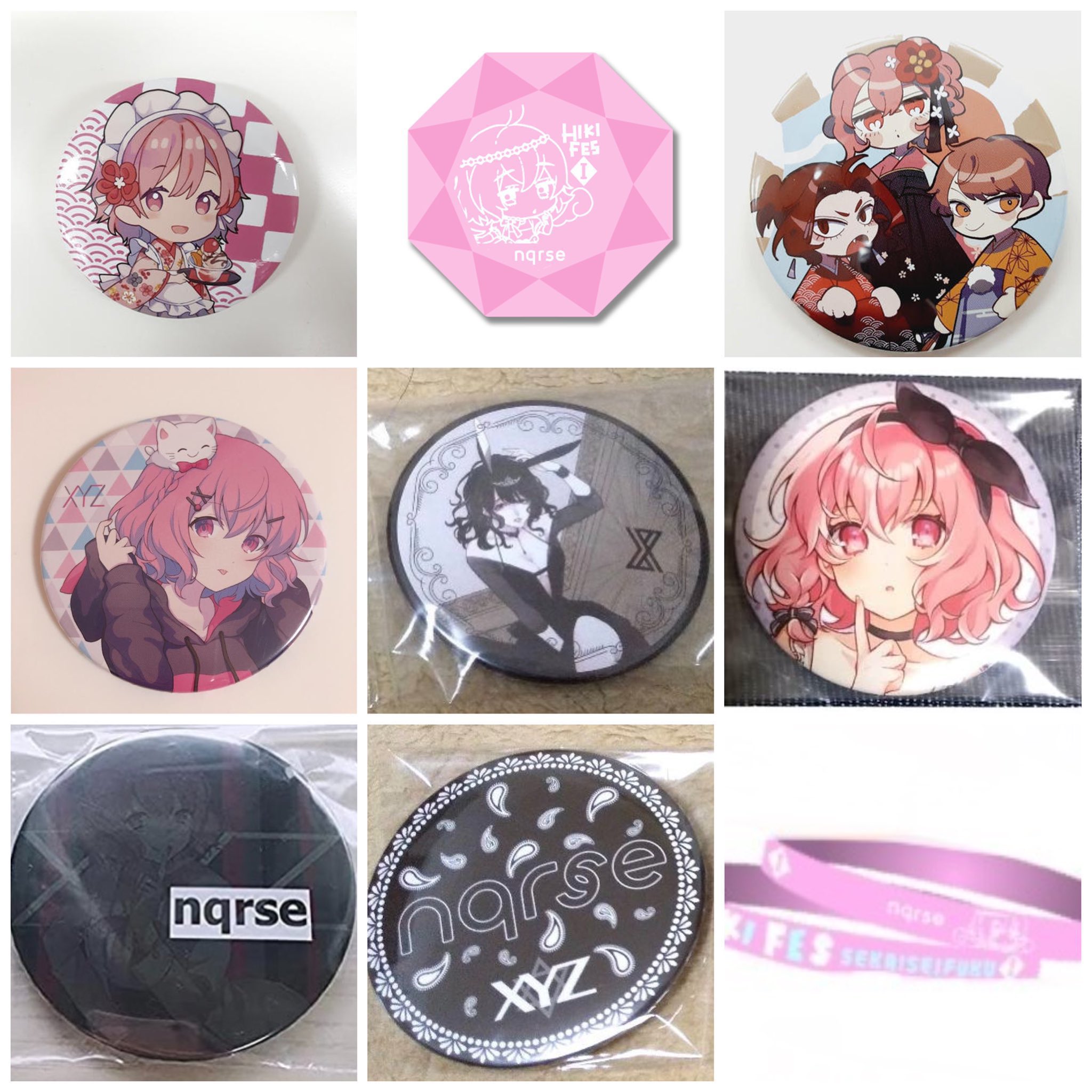 nqrse 缶バッジ まとめ売り 【公式通販】