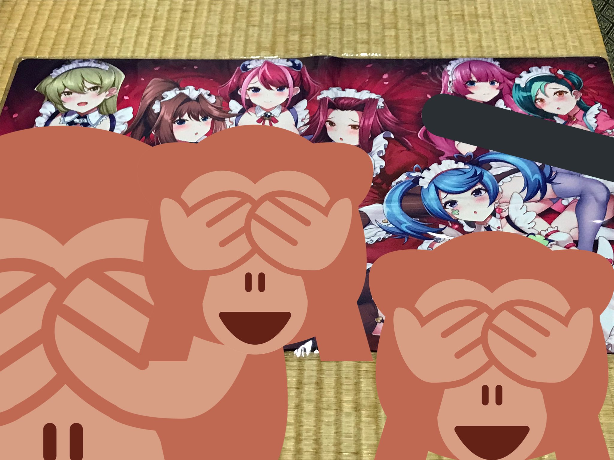 遊戯王 デュエロイド プレイマット 通常版 杏 アスカ 遊戯王