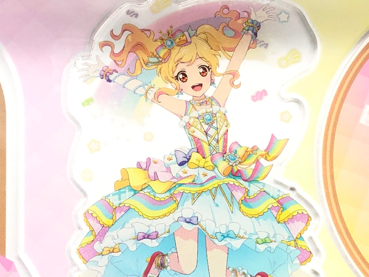 虹野ゆめ フォトカツ！アクリルアートスタンド 入荷情報】 アイカツ