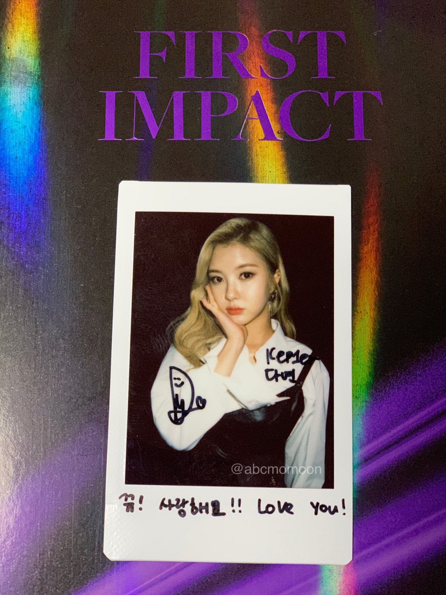 Kep1er サインチェキ ケプラー 直筆サインチェキ ヨンウン